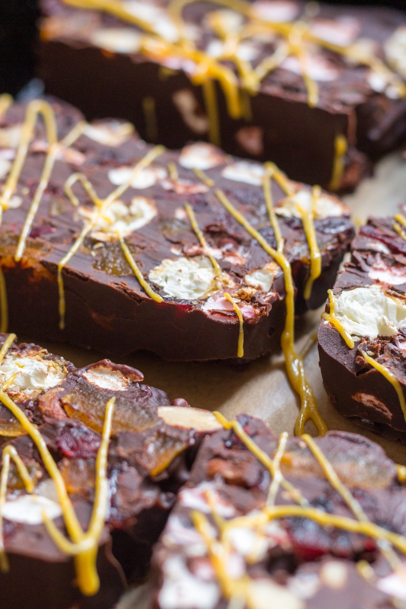 Decadent Rocky Road Terrine